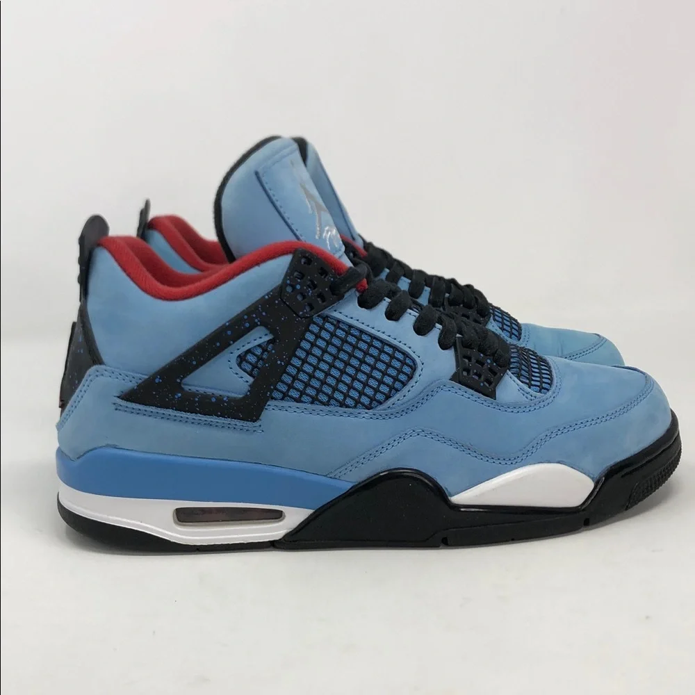 Nike Air Jordan 4 x Travis Scott Cactus Jack 308497-406 Men’s Sneakers - Size 9